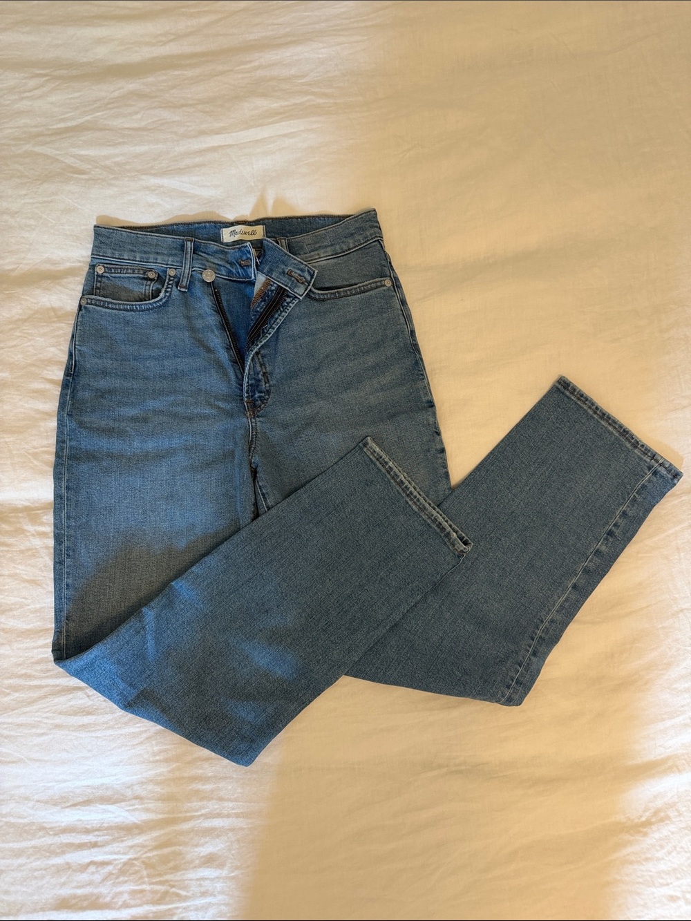 Madewell Perfect Vintage Asymmetric Jean